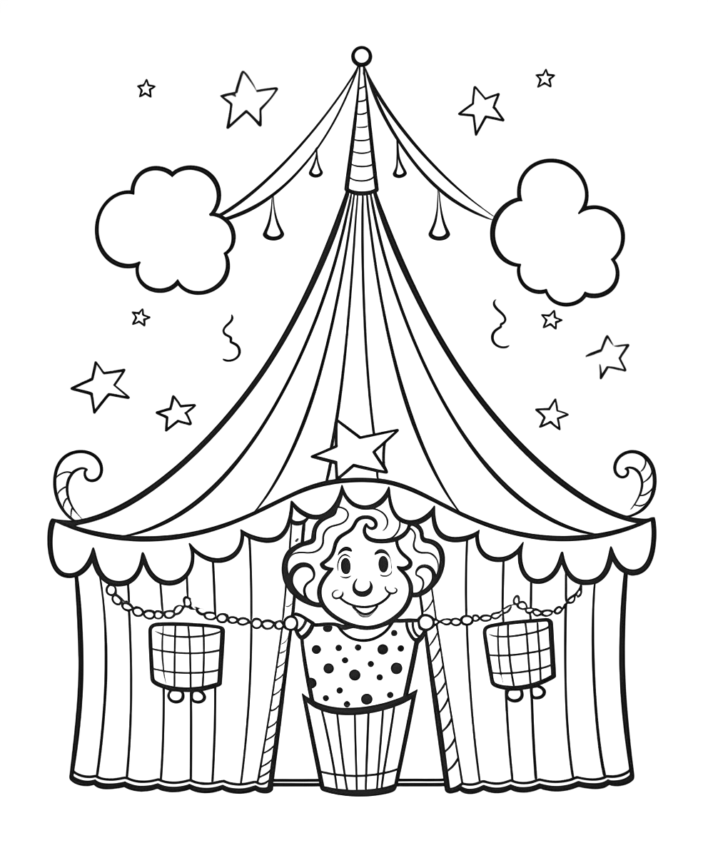 coloring-page-carnival-47 | coloring-plates-kind.com