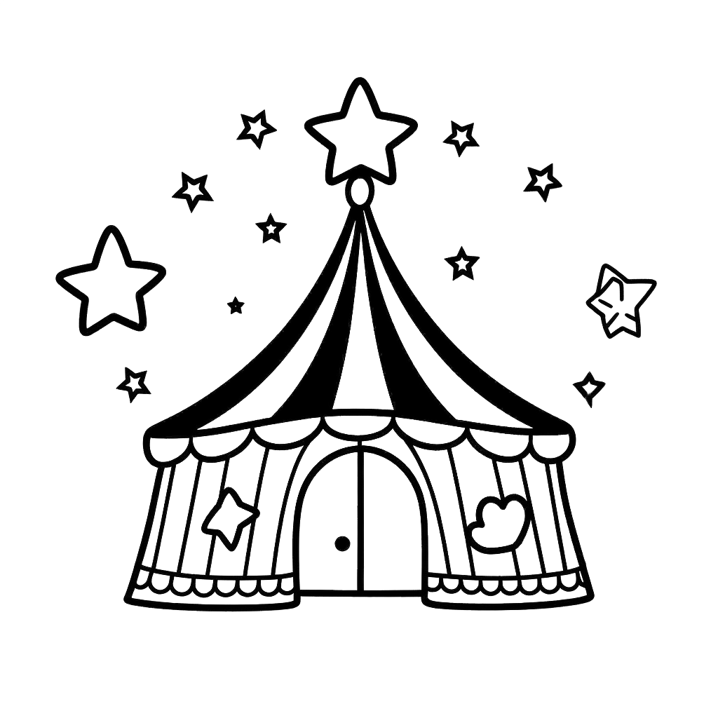 coloring-page-carnival-49 | coloring-plates-kind.com