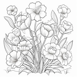 kleurplaat-lente-bloemen-5