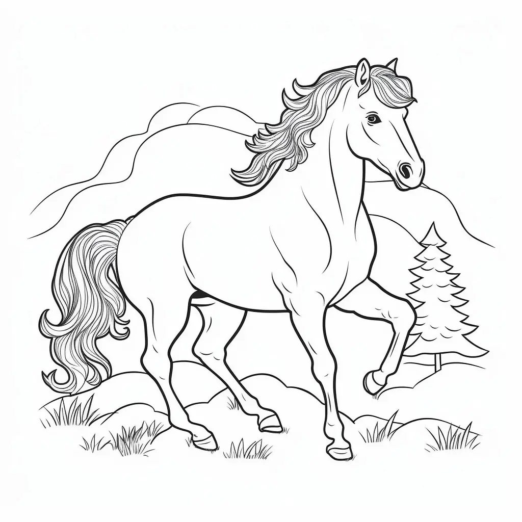 Horse riding: coloring book and fun facts for little riders - Coloring ...