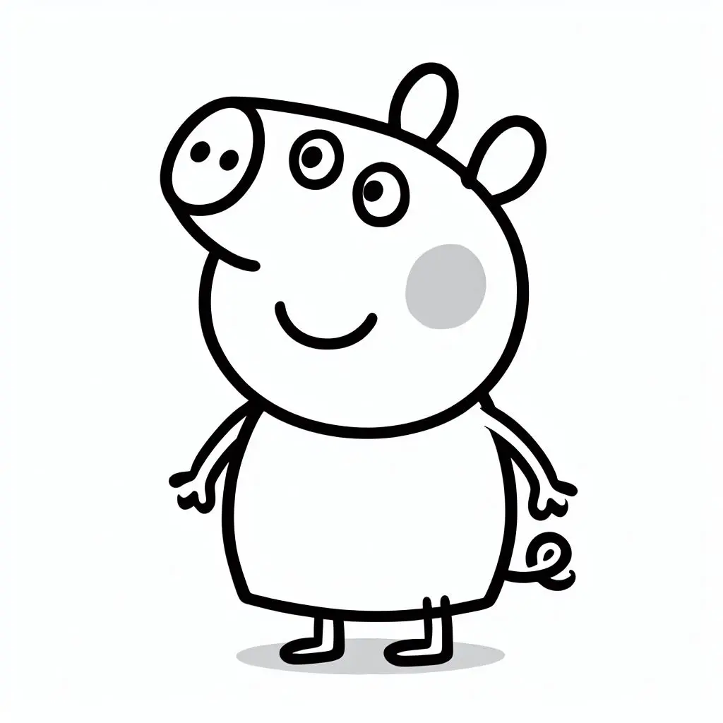 Peppa Pig Colorful Adventures: Fun Facts for Kids - Child Coloring Pages