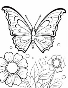 kleurplaat-vlinder-12