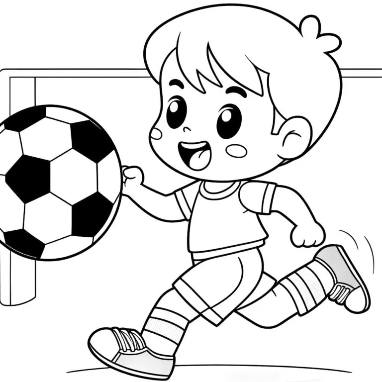 Voetbalplezier: kleuren en feiten voor kinderen