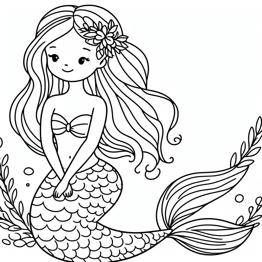 mermaid-magic-coloring-and-fun-facts-for-children-coloring-pages-child