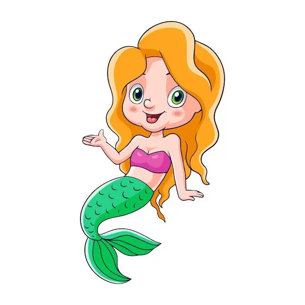 Coloring page mermaid coloring pages child