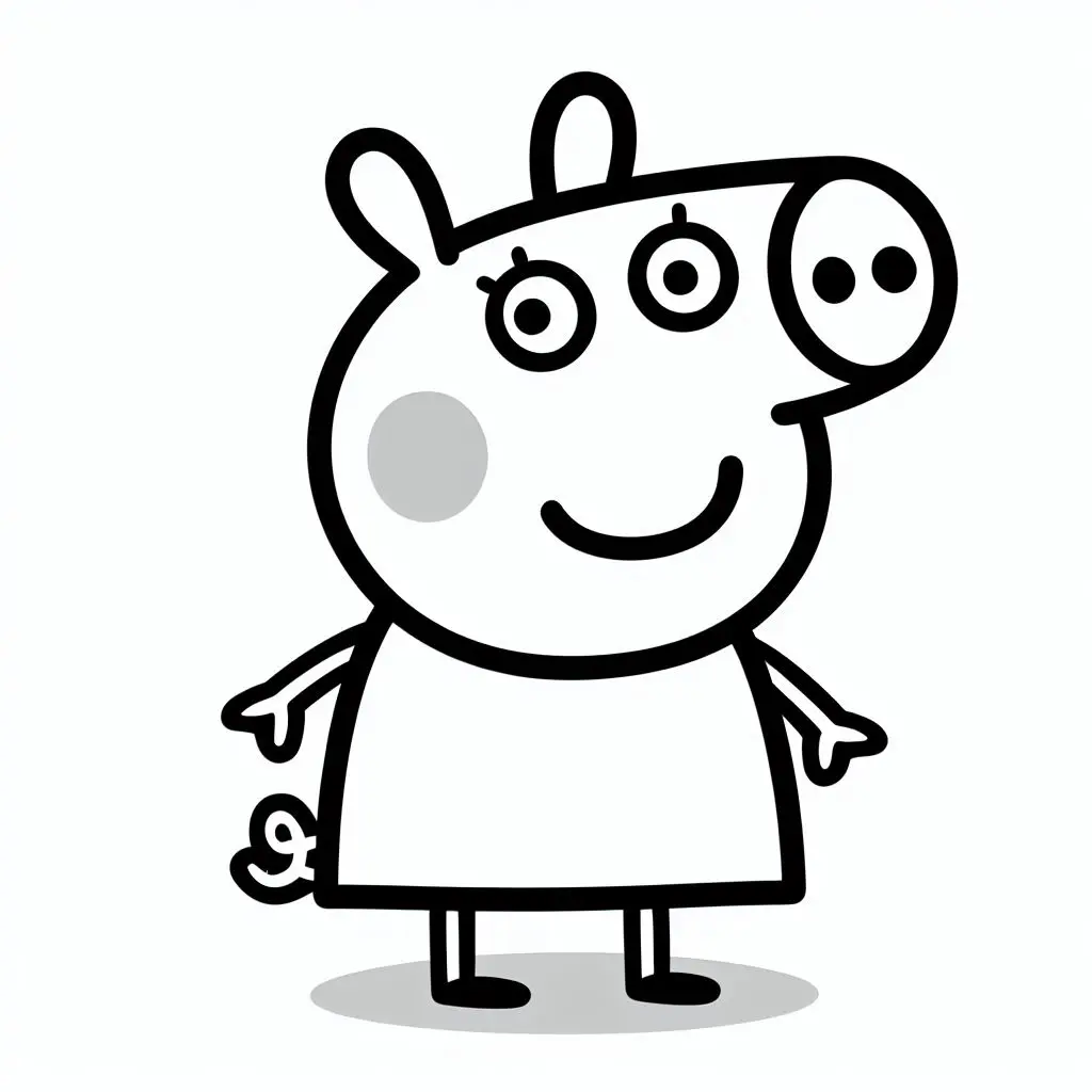 Peppa Pig Colorful Adventures: Fun Facts for Kids - Child Coloring Pages