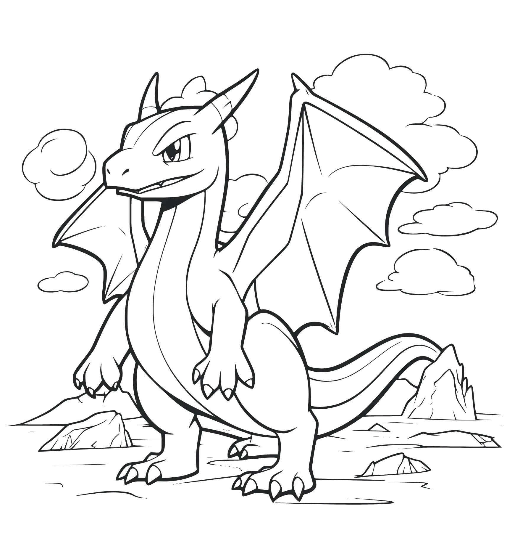 Pokemon Coloring Page - Coloring Pages Child