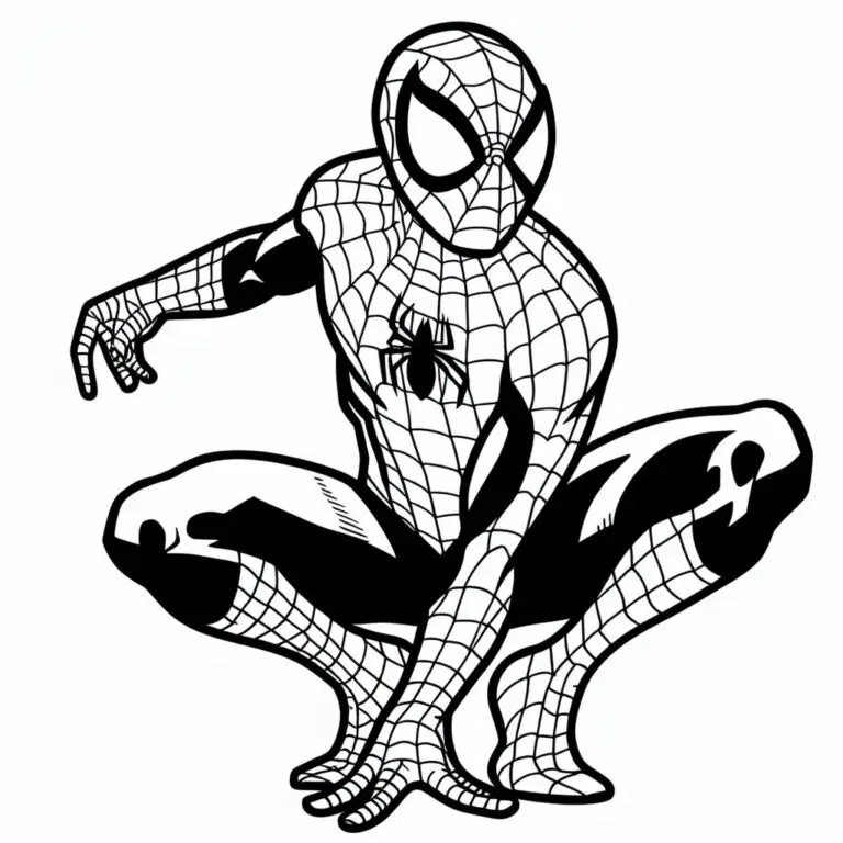 Spiderman leuke kleurplaten: leuke weetjes voor peuters