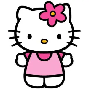 Hello Kitty-kleurplaten-kind