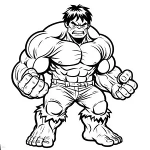 Hulk-kleurplaten-kind