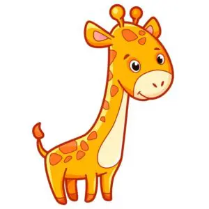 Giraffe-kleurplaten-kind