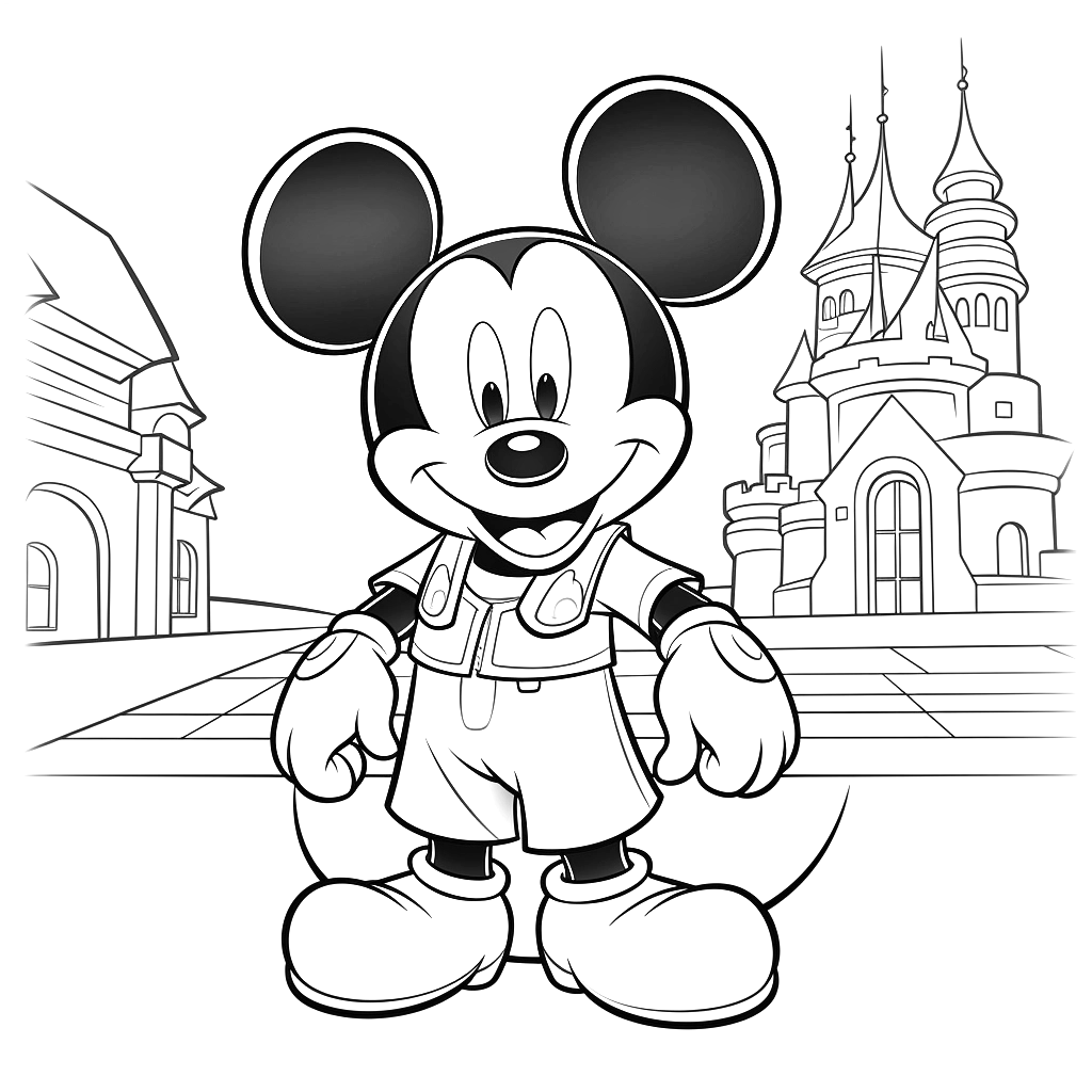 Mickey-Mouse-Malseite-11 | colouring-plates-kind.com