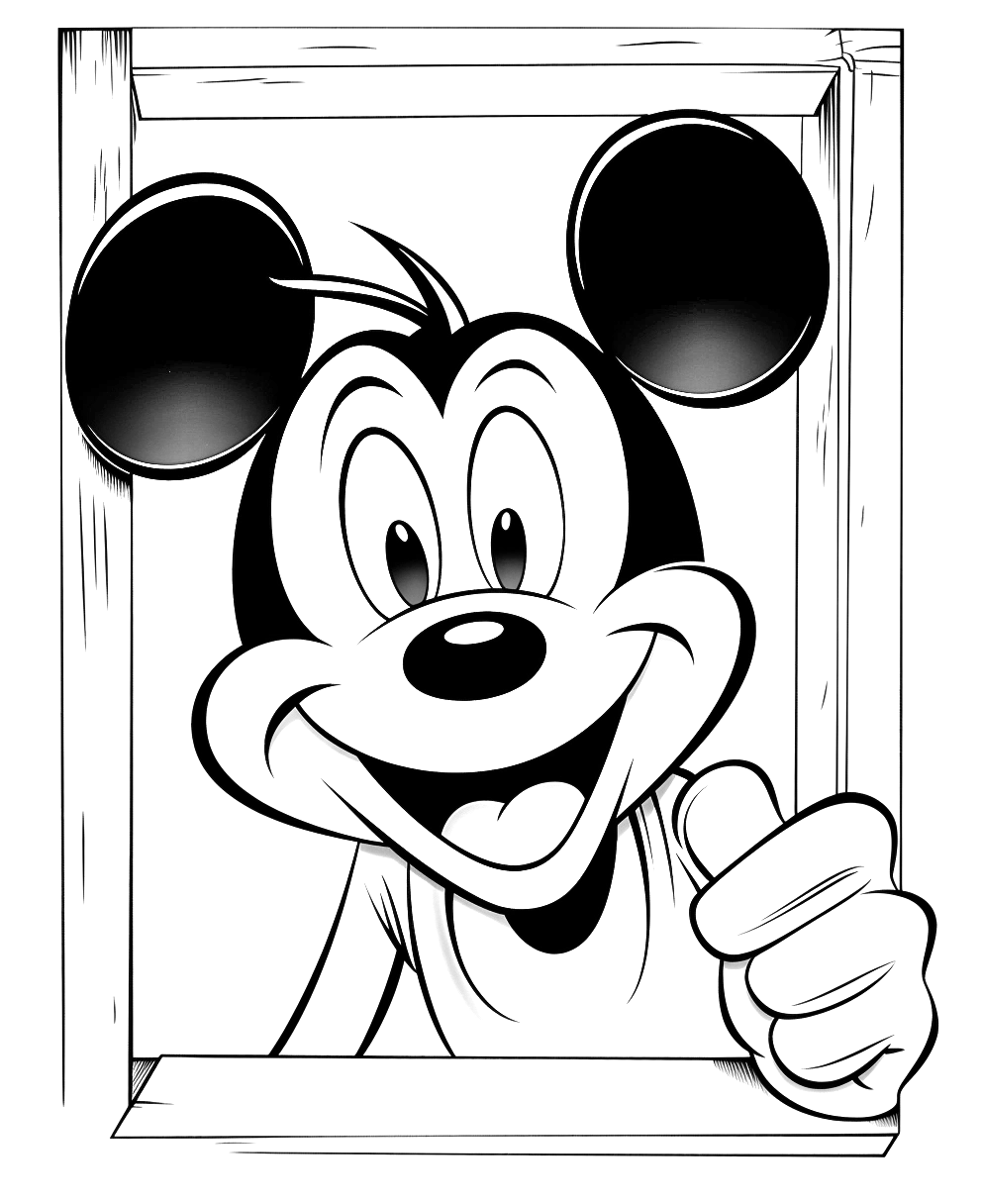 How to Draw Goofy Face from Mickey Mouse Clubhouse (Mickey Mouse Clubhouse)  Step by Step | DrawingTutorials101.com