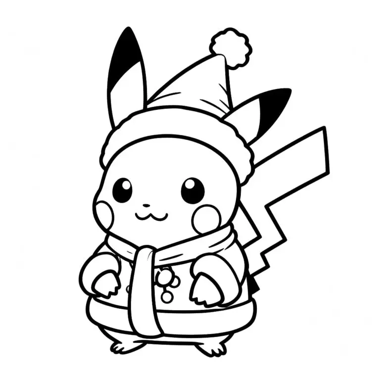 Kerstmis van Pikachu