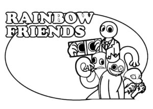 rainbow-friends-kleurplaat-17
