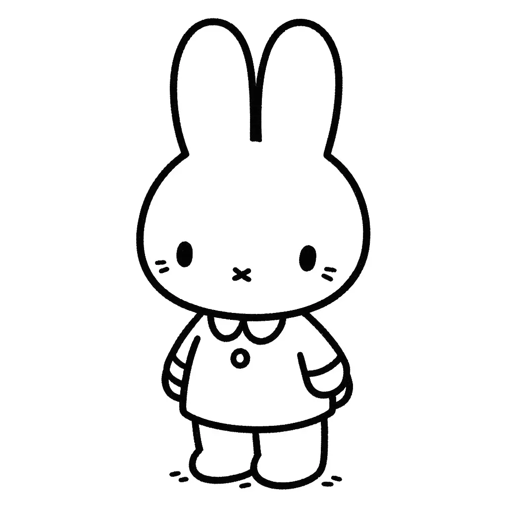 Miffy does things herself. Also try to do things yourself.