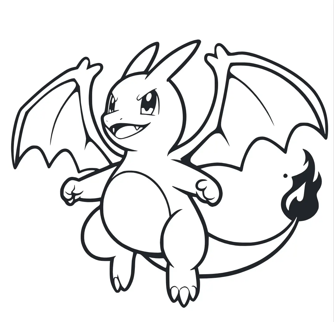 pokemon para colorir 388 –  – Desenhos para Colorir