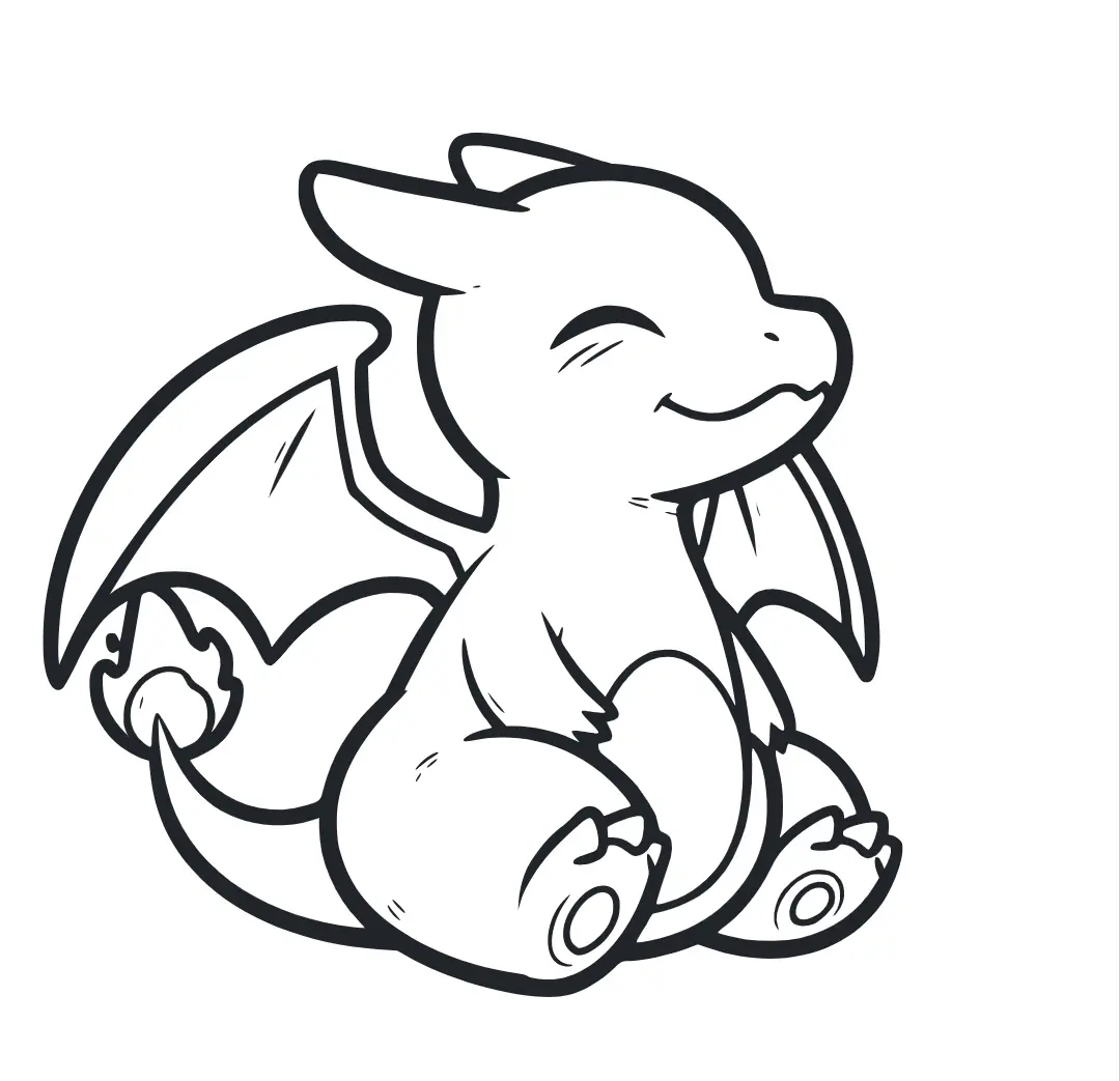 pokemon para colorir 388 –  – Desenhos para Colorir