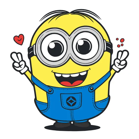Cute Minions coloring page - Download, Print or Color Online for Free