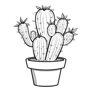 cactus-kleurplaat (44)