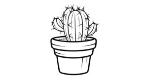 cactus-kleurplaat (45)