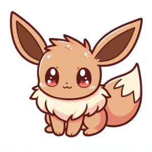 Eevee-kleurplaten-kind