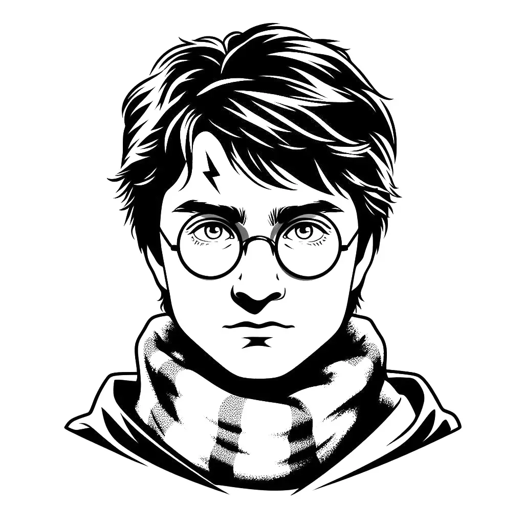 The magical colors of Harry Potter - Coloring pages Child