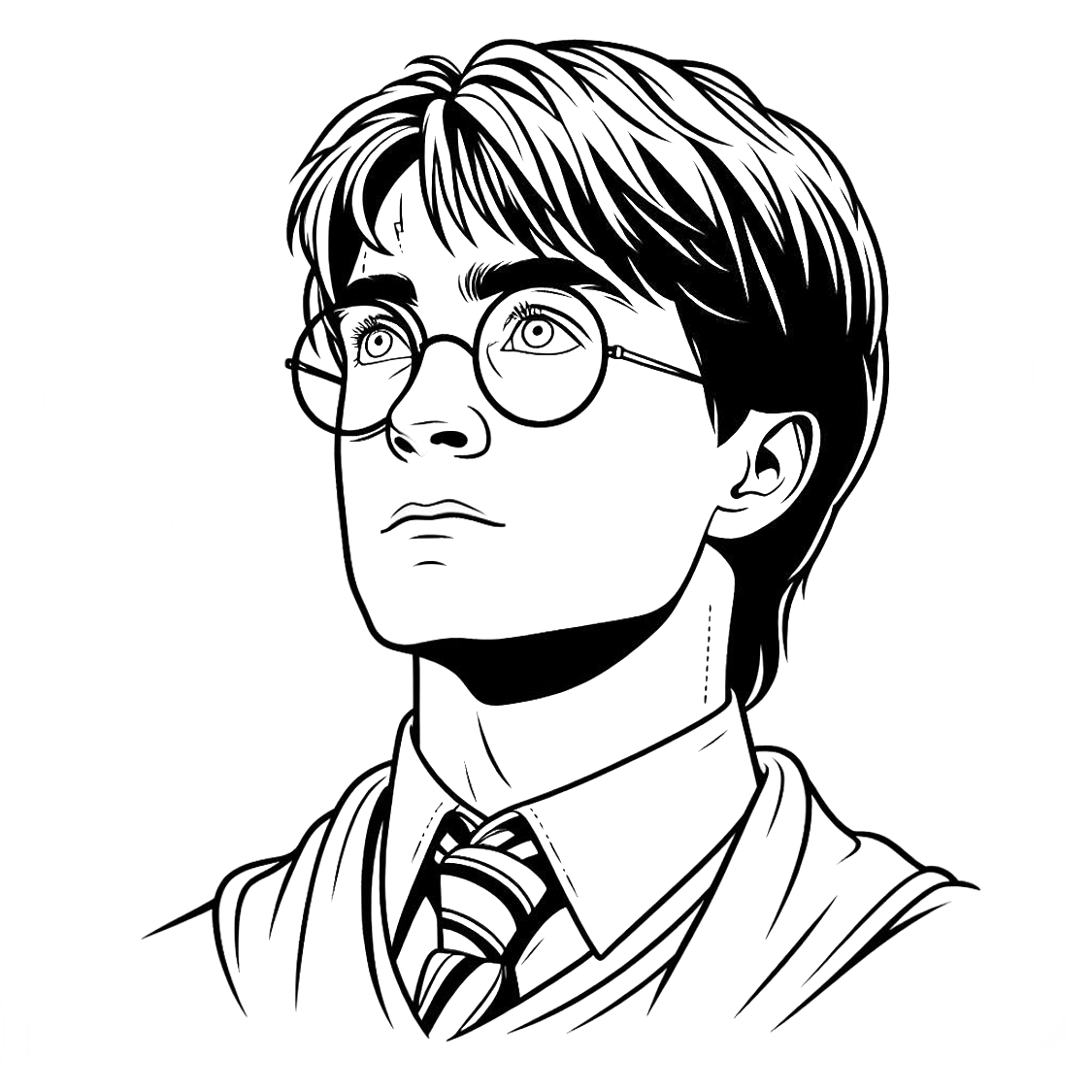 The magical colors of Harry Potter - Coloring pages Child