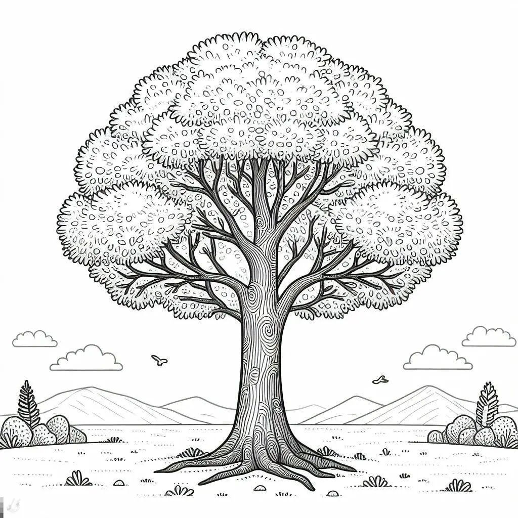 kleurplaat-boom (57) | kleurplaten-kind.com