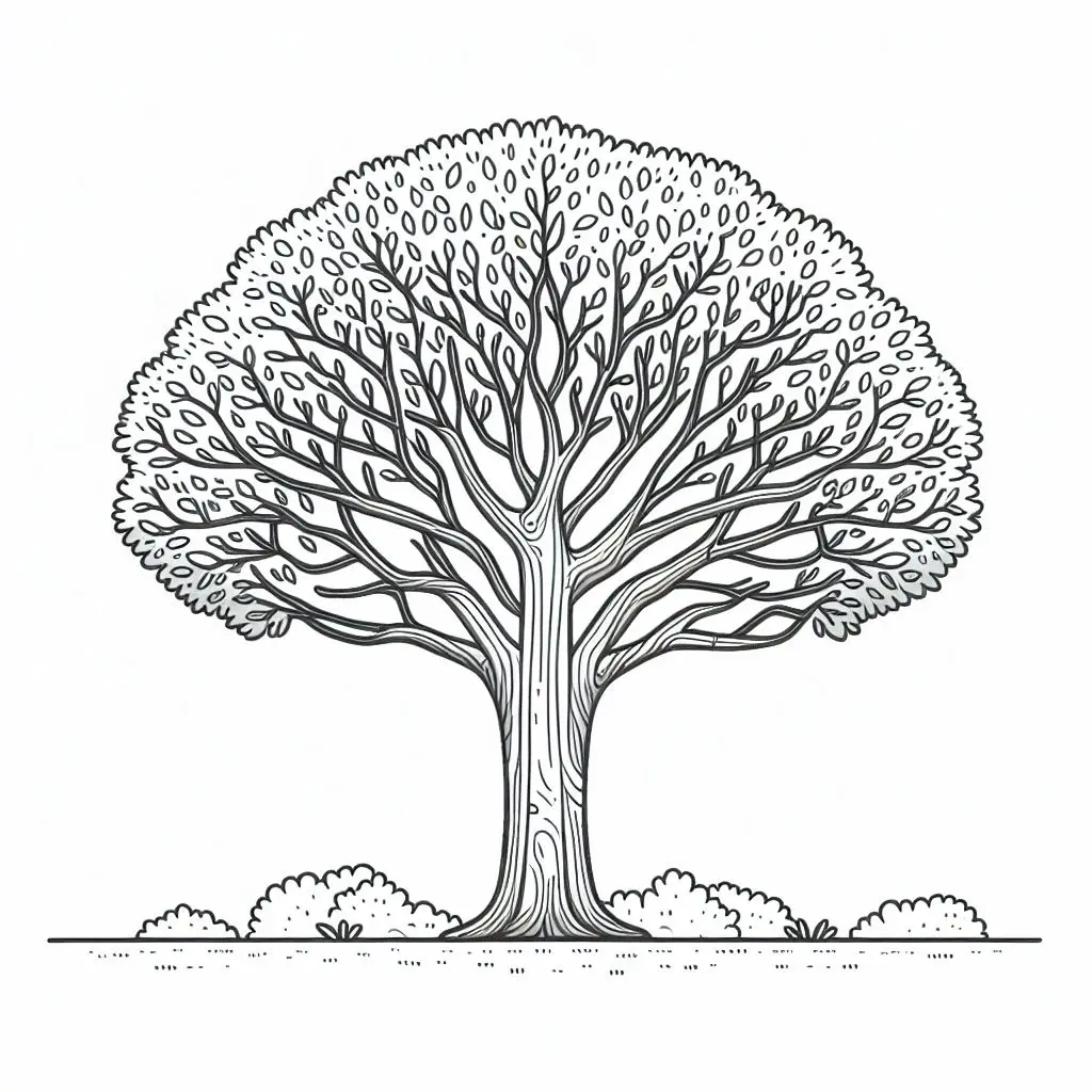 kleurplaat-boom (58) | kleurplaten-kind.com