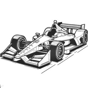 raceauto kleurplaat (8)