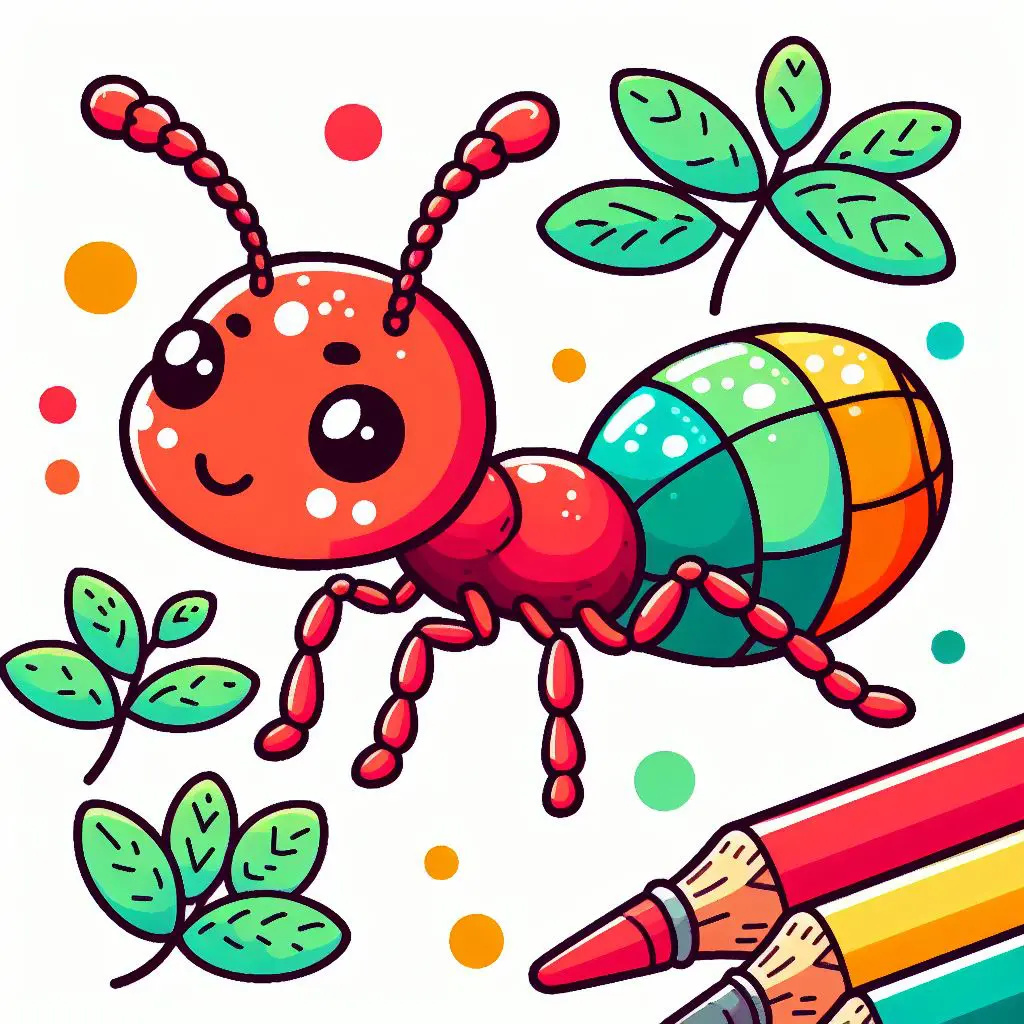 How to draw a cute ANT 🐜- Easy drawing steps😍 - YouTube