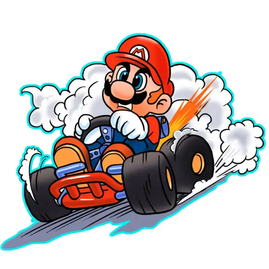 Mario kart coloring page-coloring-pages-child