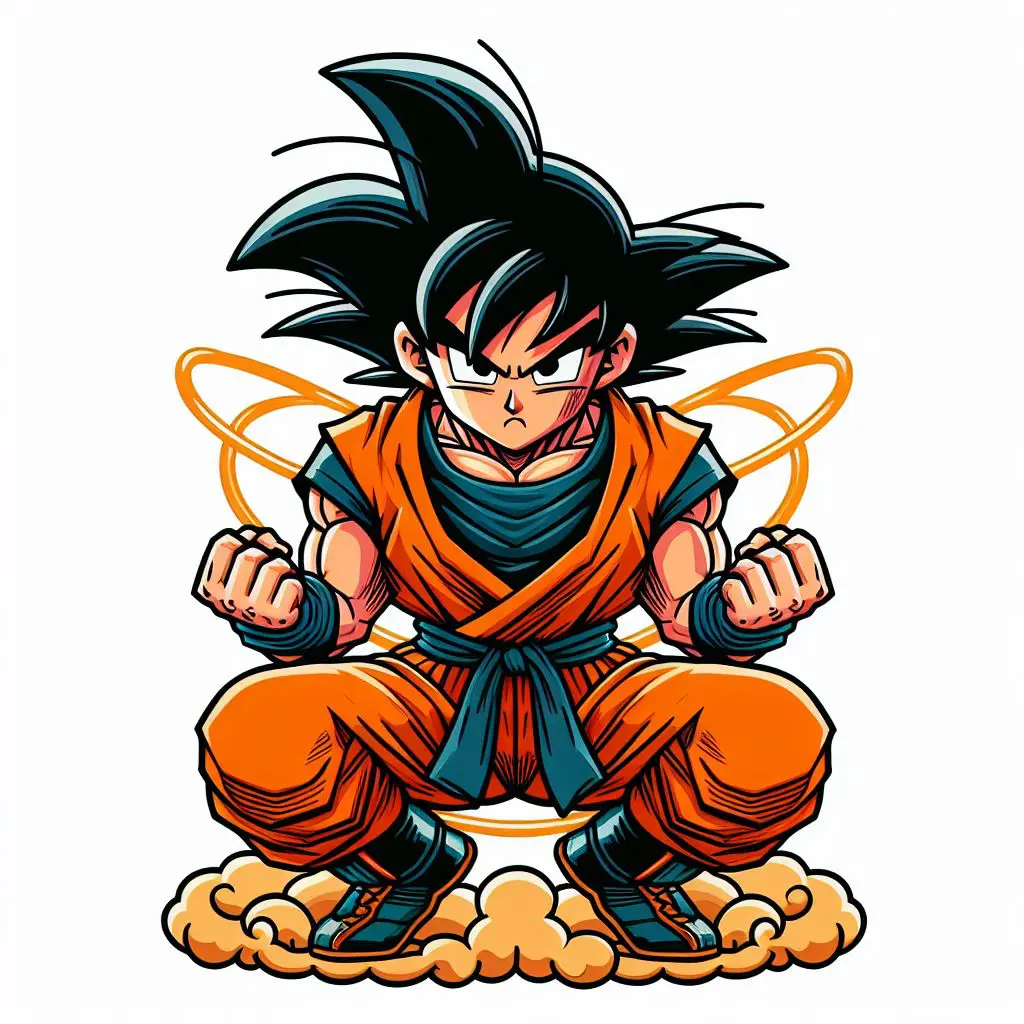 Desenho de Goku para colorir - Desenhos para colorir Criança♍ Descubra ...