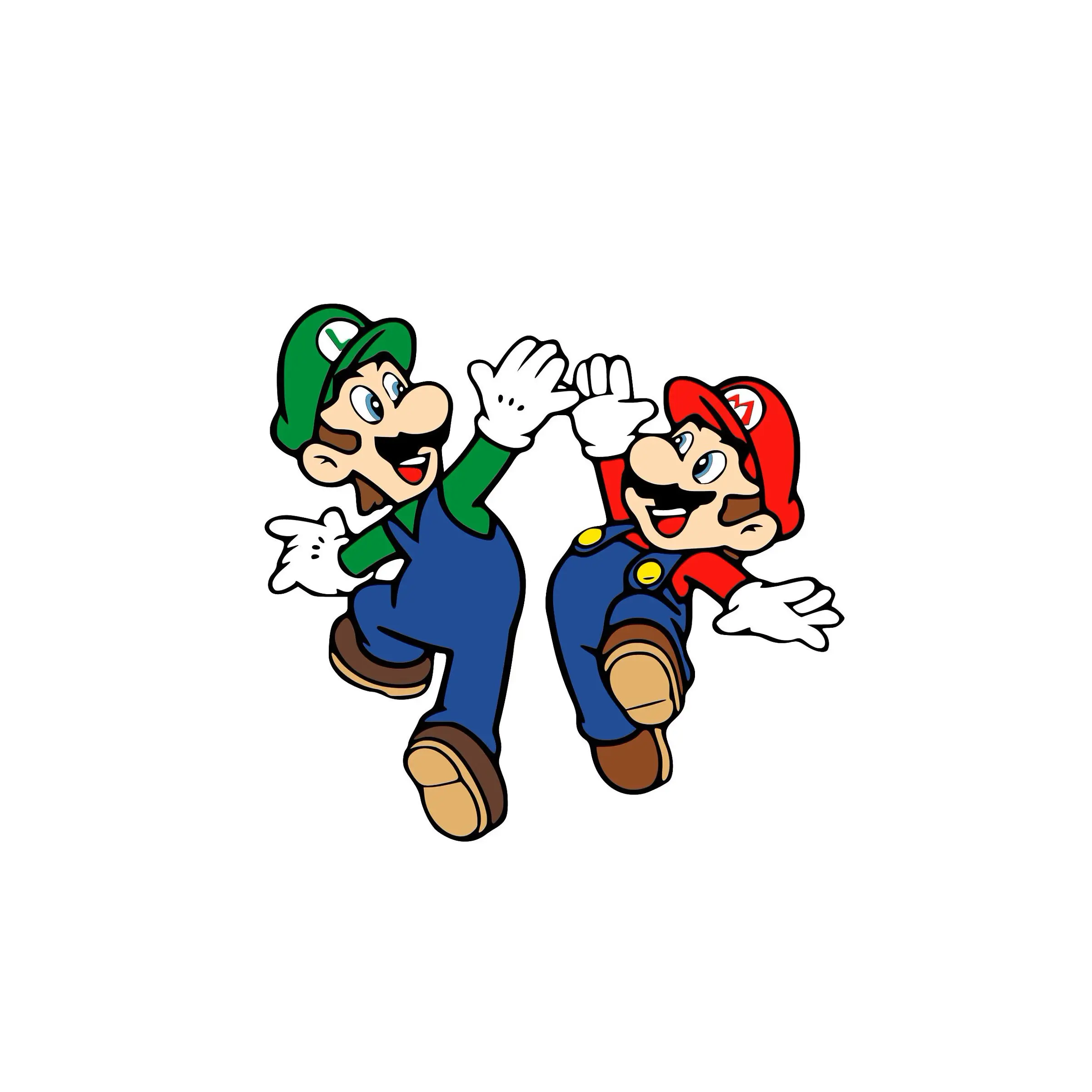 Mario and Luigi coloring page-coloring-pages-child