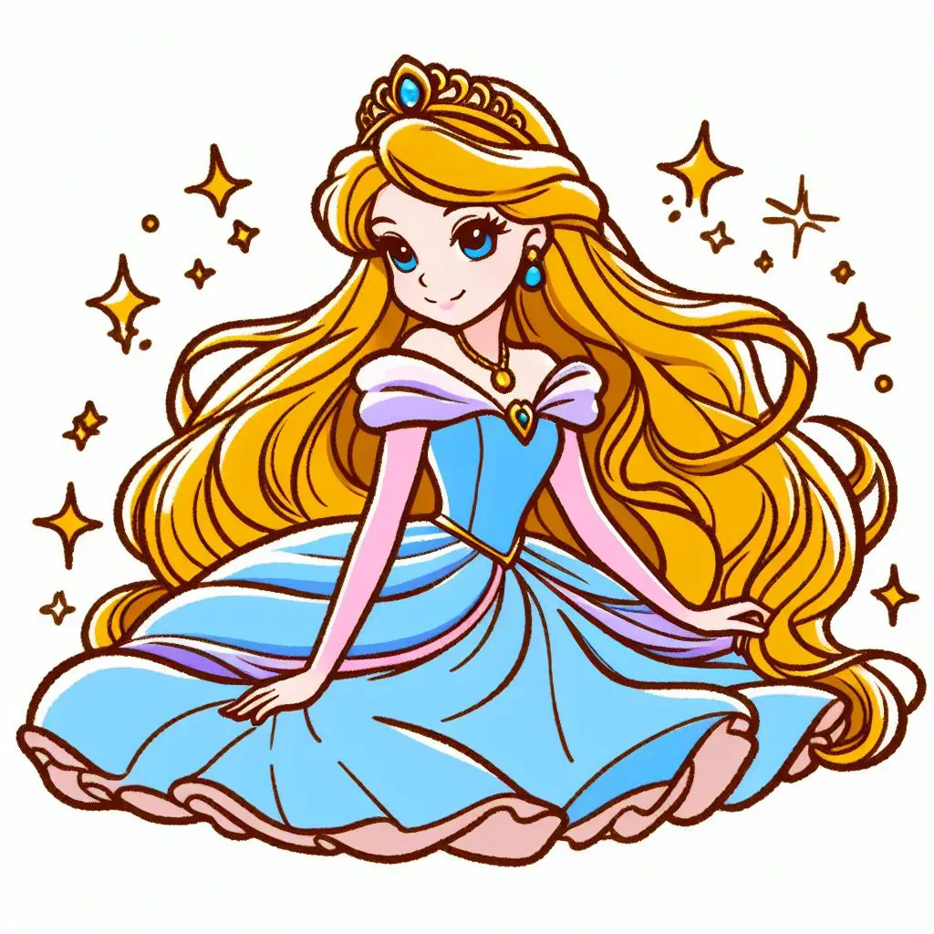 Princess coloring pages-coloring pages-child