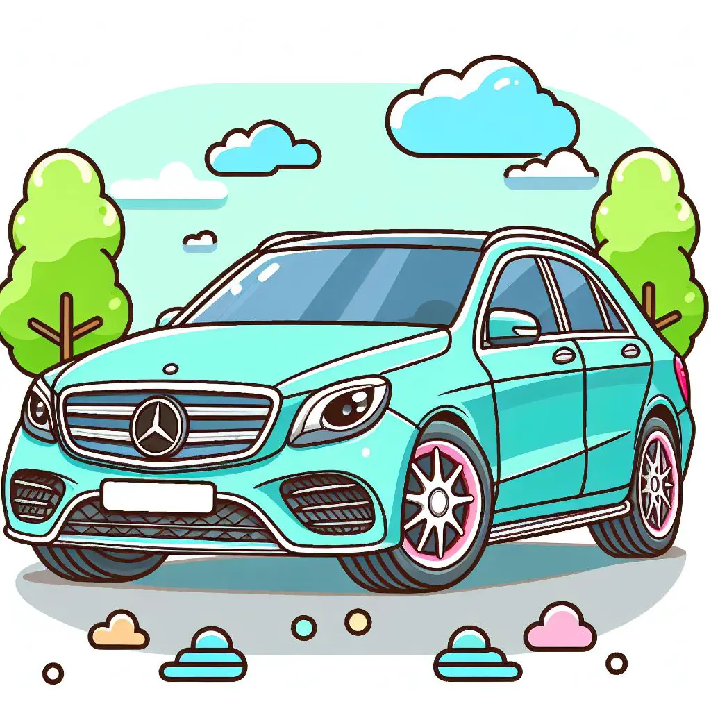 Mercedes kleurplaat-kleurplaten-kind