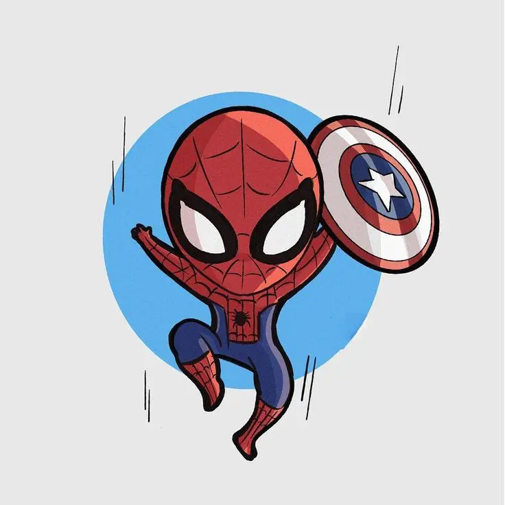 Dibujos para colorear de Spider-man-paginas-para-colorear-niño