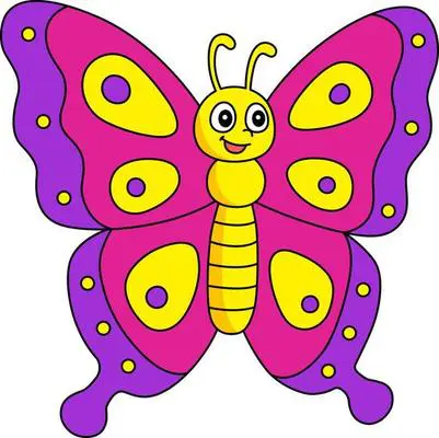 Dibujos para colorear de mariposas-dibujos-para-colorear-niño