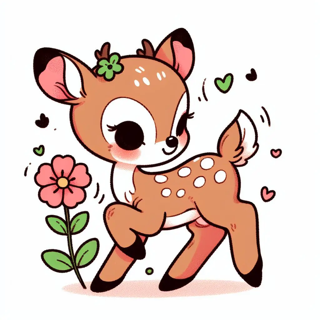 Desenho de Bambi para colorir-desenhos-para-colorir-criança