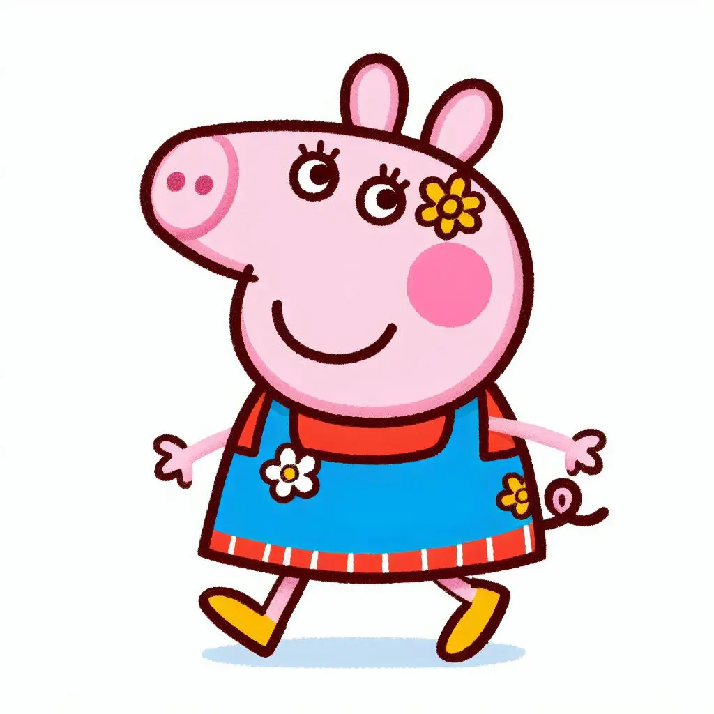 Desenhos da Peppa Pig para colorir - Desenhos para colorir infantis