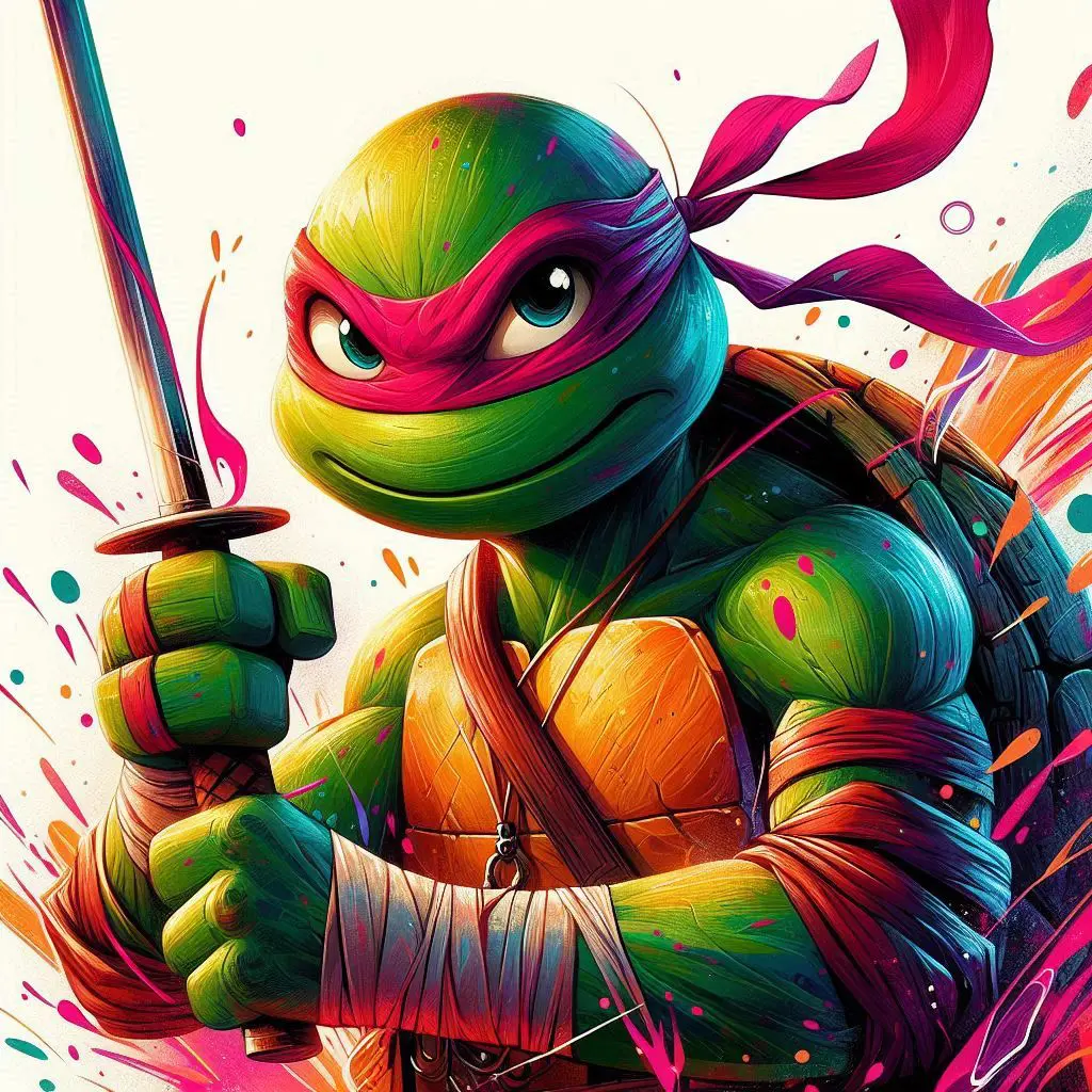 Ninja schildpad kleurplaten-kleurplaten-kind