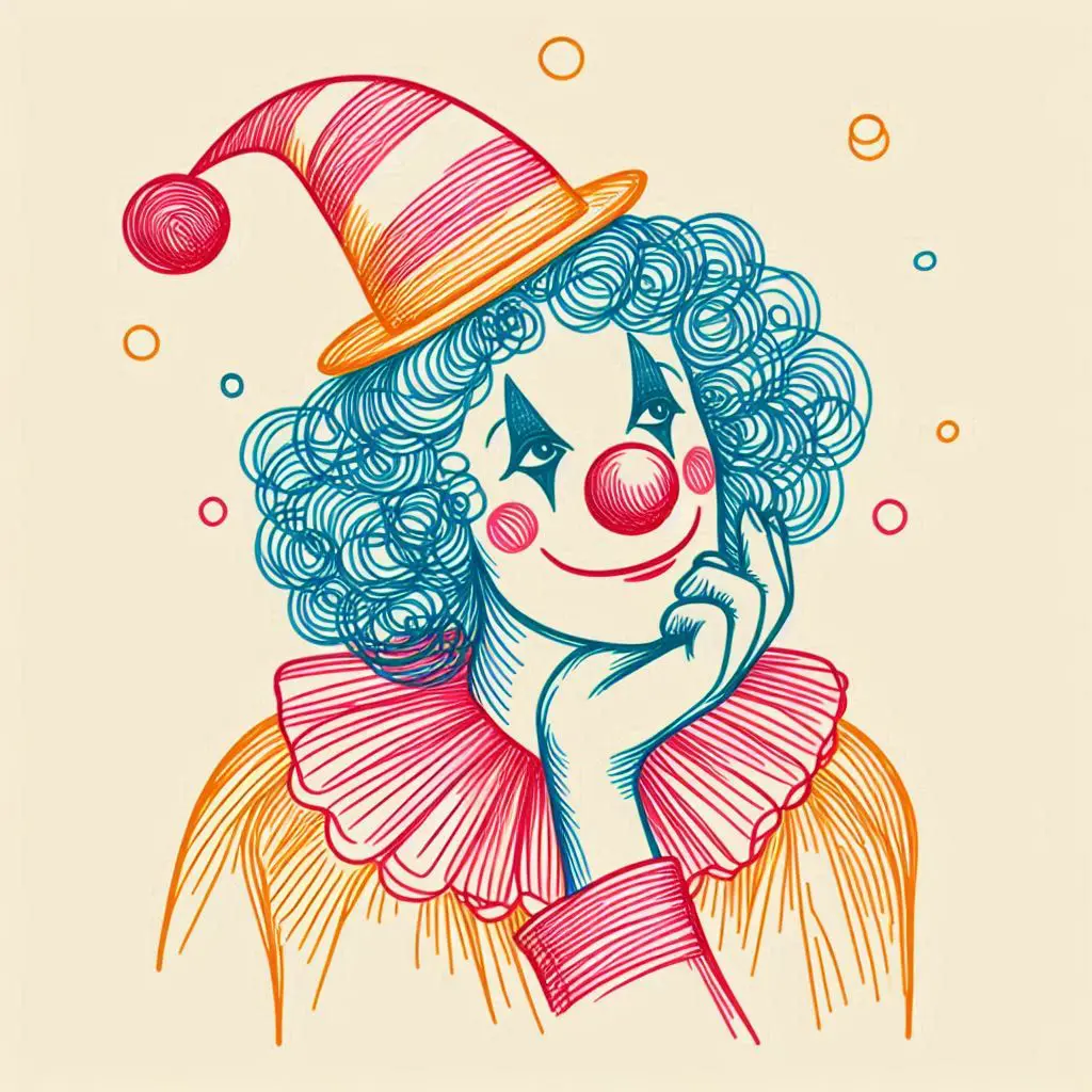 Clown kleurplaten-kleurplaten-kind