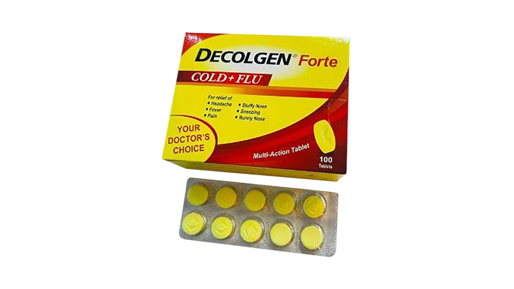 Decolgen Forte Cold Flu 100 Tablets - Premium Quality at K11 Mart ...