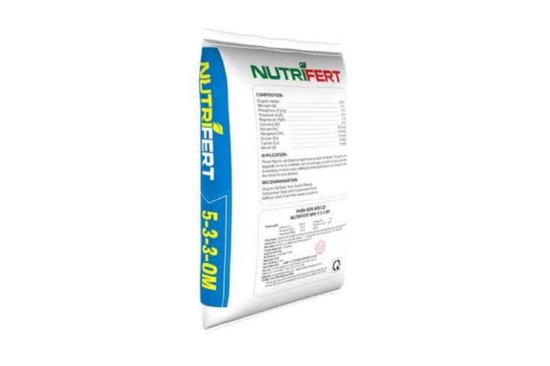 Phân hữu cơ Nutrifert 5-3-3+65