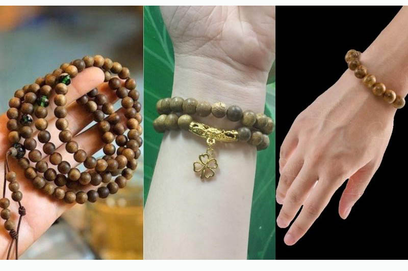 Một số lưu ý trong cách đeo vòng trầm không bị xoắn