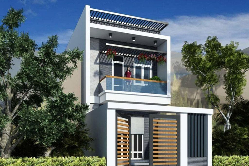 Trụ cổng vào giữa cửa nhà có sao không theo phong thủy?