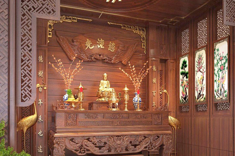 Đặt bàn thờ tổ tiên theo phong thủy