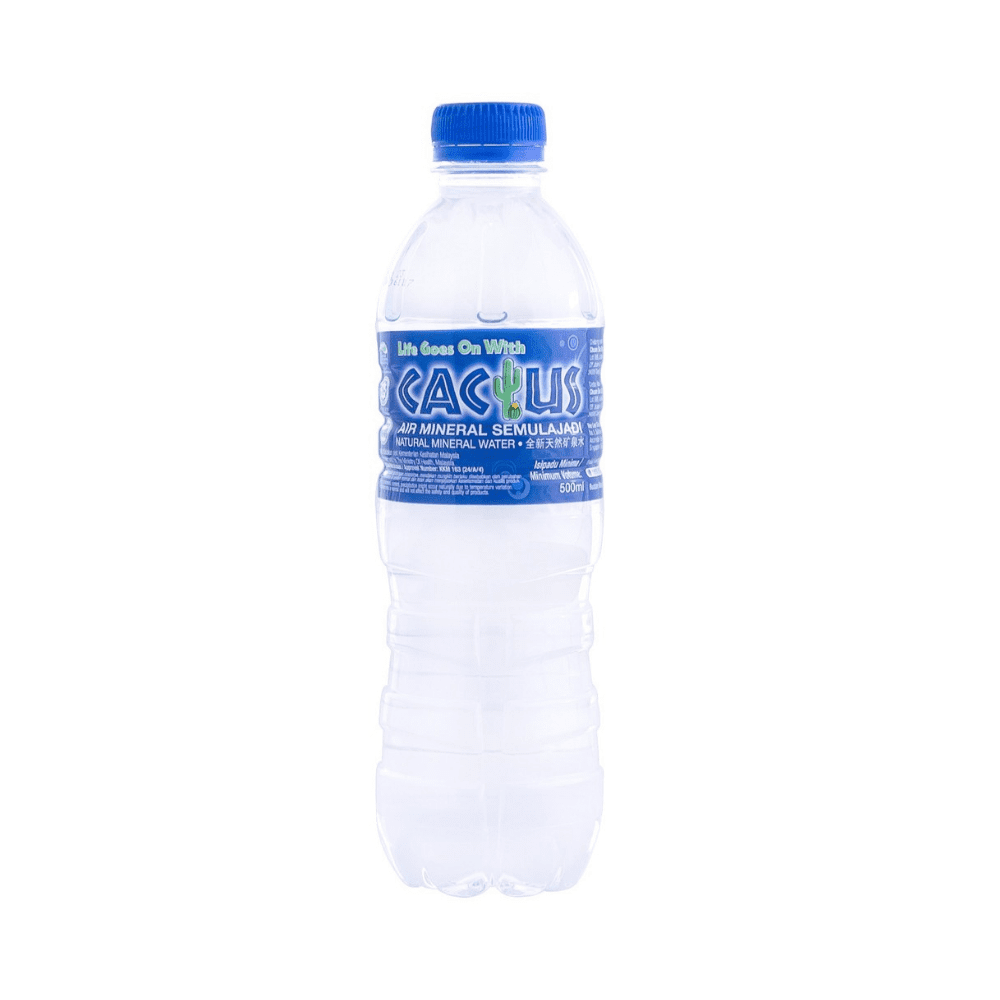 Cactus Mineral Water 24 Bottle x 500ml