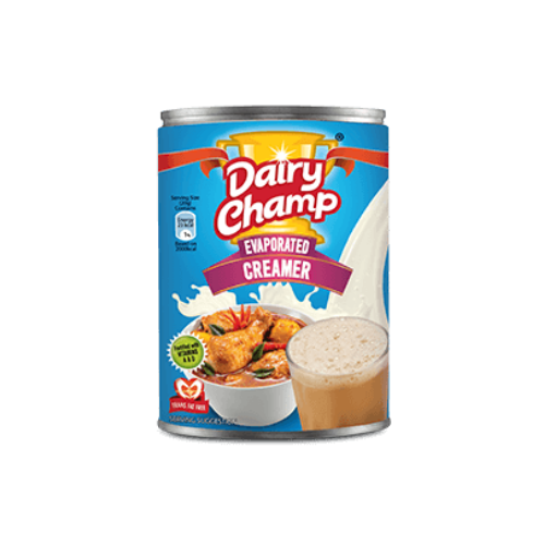Dairy Champ Evaporated Creamer 48 Can x 390g